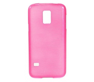 Kees Geborsteld Gel Hoesje Samsung Galaxy S5 Mini - Roze