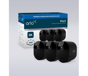 Arlo Pro 5 3-pack Zwart