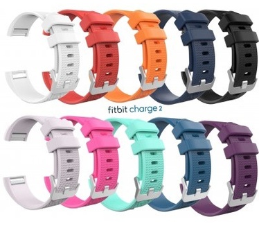 qMust Fitbit Charge 2 Vervangbare Sportbandjes - 10 stuks