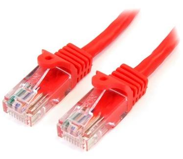Startech.com 10 ft Red Snagless Category 5e (350 MHz) UTP Patch Cable