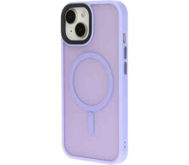 Mobiparts Hardcover Apple iPhone 15 Satin Lila (Magsafe Compatible)