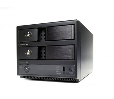 Mobius 2-Bay FireWire 800, eSATA, USB 3.0 RAID behuizing