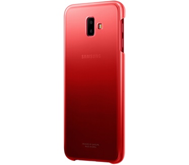 Samsung Galaxy J6+ Gradation Cover (Galaxy J6 Plus) Rood