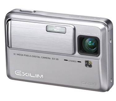 Casio Exilim Hi-Zoom EX-V8 Zilver