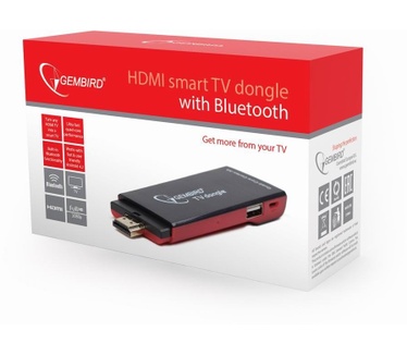 Gembird SMP-TVD-002 HDMI SmartTV Dongle with Bluetooth-Function and Quad-Core Processor (1,8GHz, Android 4.2, 1GB RAM) Black 8GB