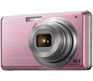 Sony DSC-S950 digitale camera pink Roze
