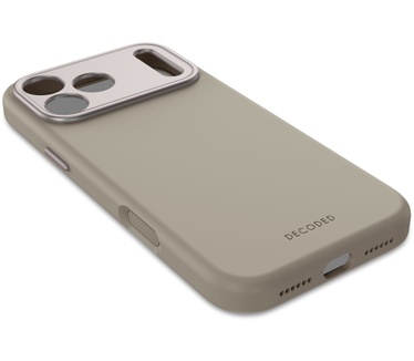 Decoded Silicone Backcover Apple iPhone 17 Pro Max Soft Taupe