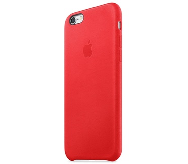Apple iPhone 6s Leather Case Rood