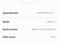 Screenshot Huawei P20 Lite voor roundup 300 euro