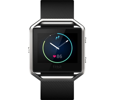 Fitbit Blaze L Zilver (Zwart)