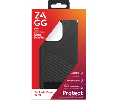 Zagg Denali Snap (iPhone 15 Pro) Zwart