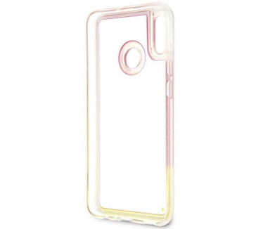 Guess Liquid Glow in the Dark Hard Case voor Huawei P Smart 2019 - Geel  Geel