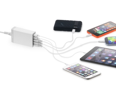 Avanca 5-Poorts USB Hub - Wit