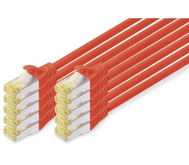 Digitus DK-1644-A-050-R-10 Rood
