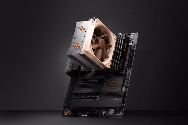 Noctua op moederbord