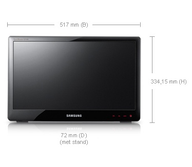 Samsung Syncmaster LD220 Zwart