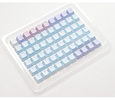 Ducky 132 Key Macaron OEM profile Keycaps PBT Doubleshot