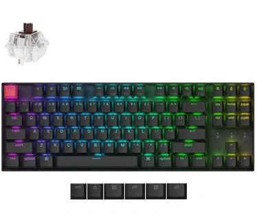 Keychron K8 (Version 2) Swappable RGB Backlight Brown Switch