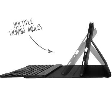 Accezz AZERTY Bluetooth Keyboard Bookcase