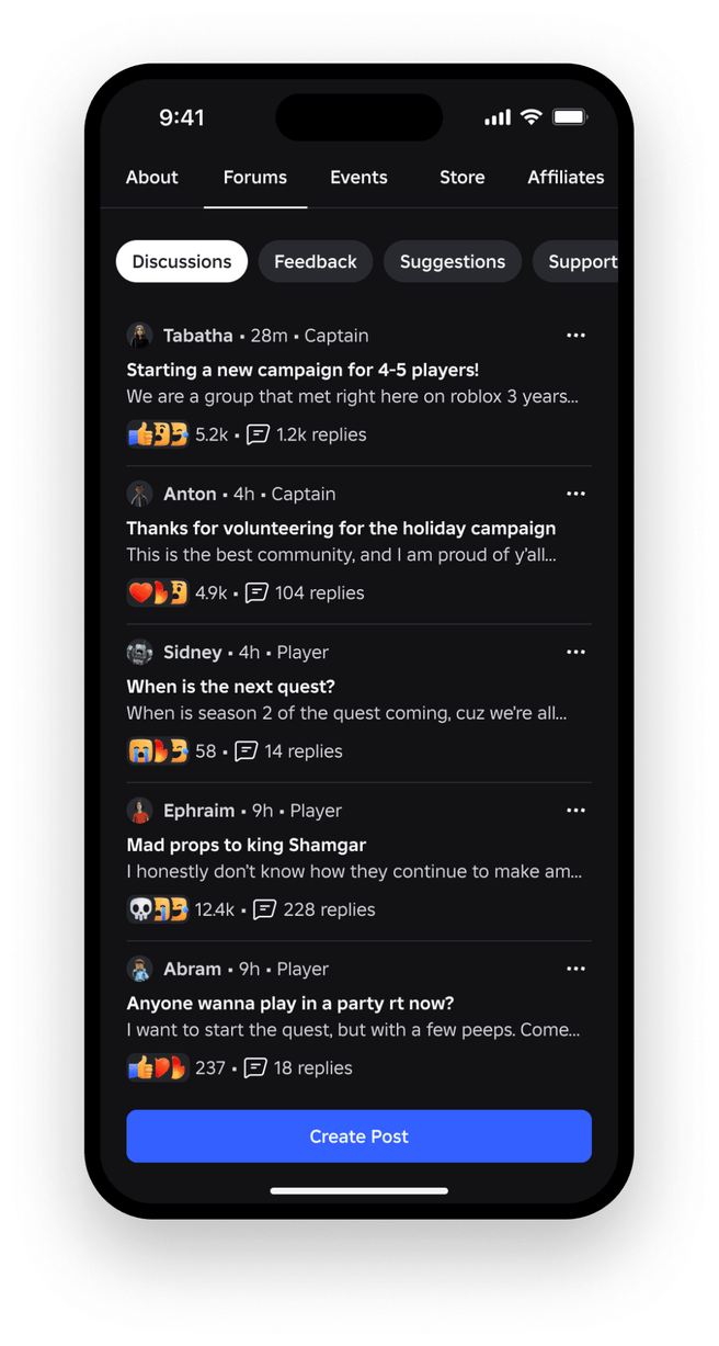 Roblox Communities