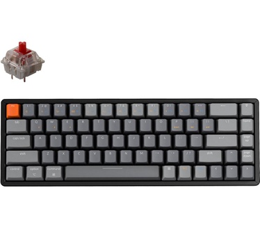 Keychron K6 Swappable RGB Backlight Aluminum Red switch