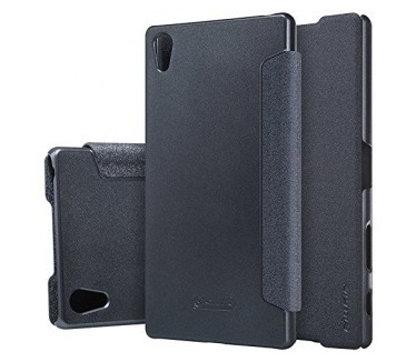 Nillkin Leather Case Sony Xperia Z5 Premium - Sparkle Series - Black