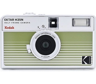 Kodak EKTAR H35N Half Frame Film Camera Groen