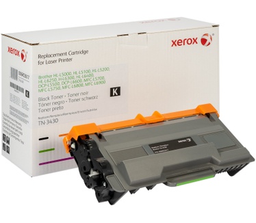 Xerox Zwarte toner cartridge. Gelijk aan Brother TN3430. Compatibel met Brother DCP-L5500, DCP-L6600, HL-L5000, L5100, L5200, L6250, L6300, L6400, MFC-L5700, L5750, L6800, L6900