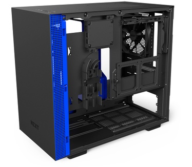 NZXT H200i Blauw/Zwart