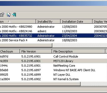 WinUpdatesList screenshot