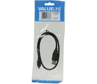 ValueLine 0.5m, USB 2.0, USB A - Micro B