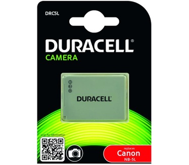 Duracell Camera Battery - replaces Canon NB-5L Battery