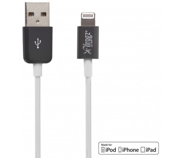 iFrogz Unique Sync USB to Lightning Cable White