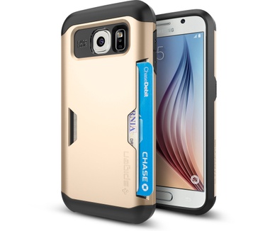 Spigen Slim Armor CS Samsung Galaxy S6 Case SGP11536 - Champagne Gold
