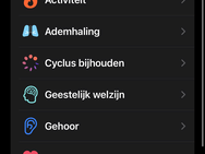 iOS 17 - Gezondheid