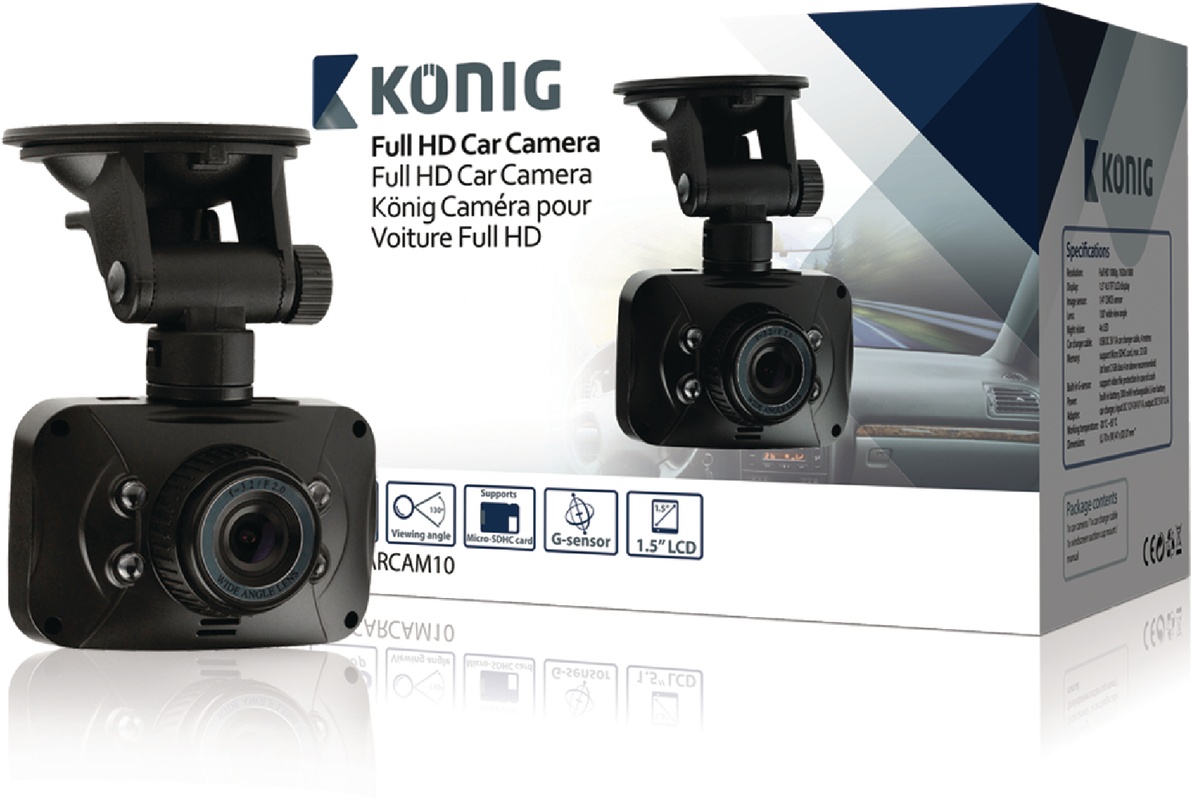 König FullHD Dashboardcamera Kenmerken Tweakers
