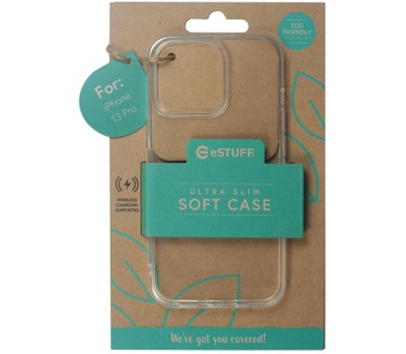 eStuff Clear soft Case for iPhone 13 Pro (iPhone 13 Pro) Transparant