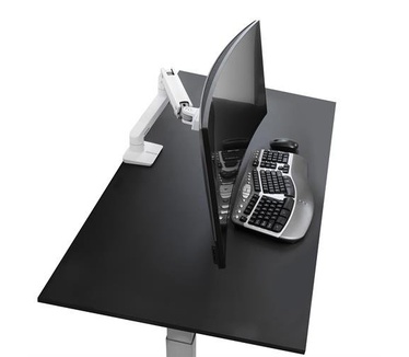 Ergotron HX desk monitor arm (Wit)