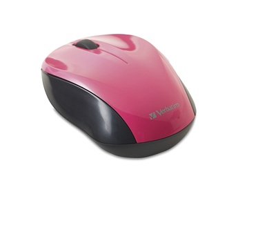 Verbatim Nano Wireless Notebook Optical Mouse Pink