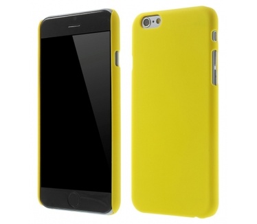 Kees Dun Hardcover Hoesje Apple iPhone 6 - Geel