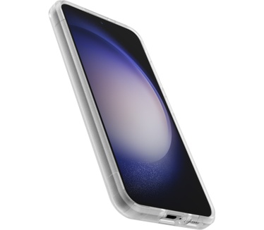 Otterbox OtterBox React-hoesje voor Galaxy S23, schokbestendig, valbestendig, ultradun, beschermende, getest volgens militaire standaard, Antimicrobieel, Clear