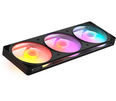 NZXT F360 RGB Reverse (2026) Zwart