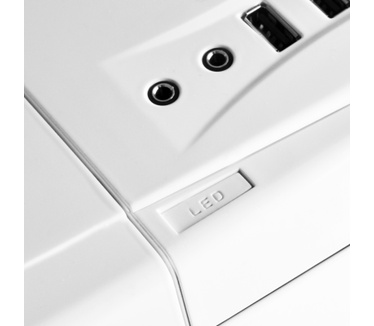 Silverstone Primera PM01 (rode led) matzwart