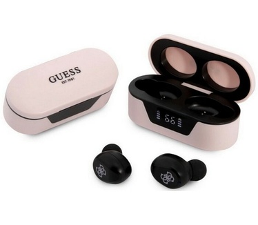 Guess True Wireless Universele Bluetooth In-Ear Oordopjes - Roze