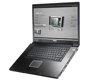 Asus W2JC-U001P (Core Duo T2500; 1GB; 100GB; DVD-/+RW; 17.0" TFT; WXP Pro)