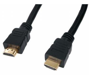 HQ HDMI Kabel M/M (Verguld) 1,5m (zwart)