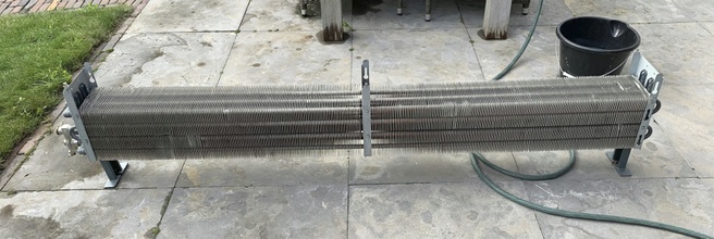 Open convector zonder ventilators