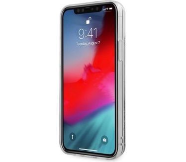 Guess 4G Liquid Glitter Case - iPhone 12 Mini (5.4") - Goud  Goud