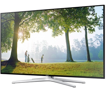 Samsung UE55H6240AW Zilver, Zwart