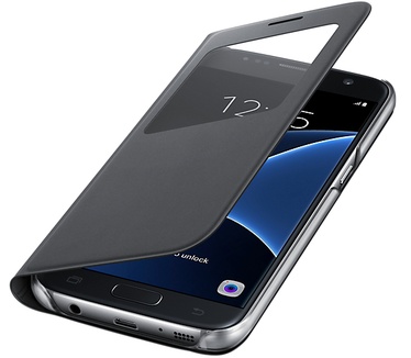 Samsung Galaxy S7 S-View Cover (Galaxy S7) Zwart